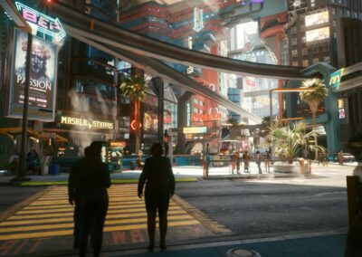 CYBERPUNK 2077 mode graphismes ultra