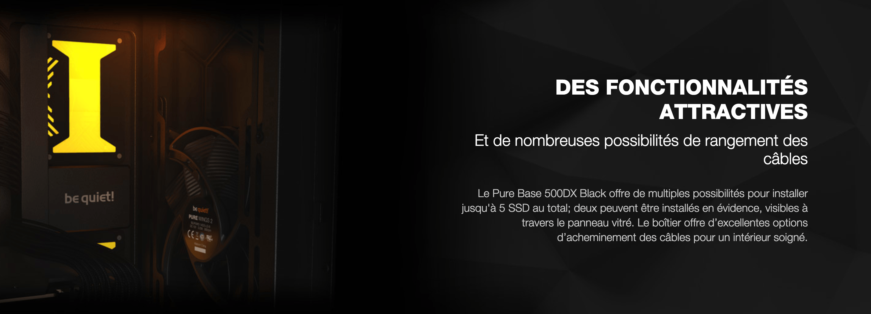 Be Quiet! Pure Base 500DX Black