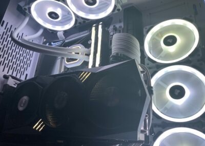 Pc gaming rdx rgb white