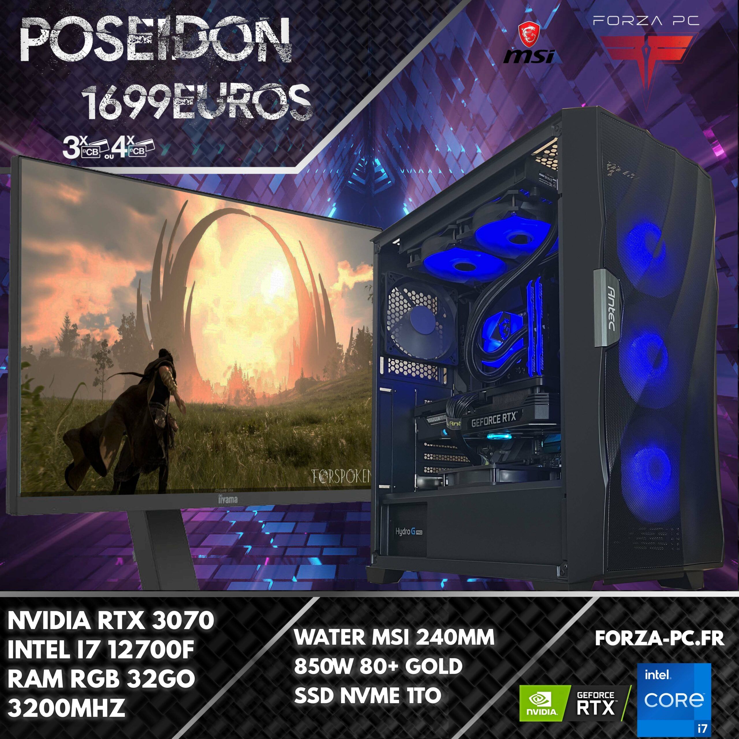 Poseidon publicieté Poseidon pc gaming