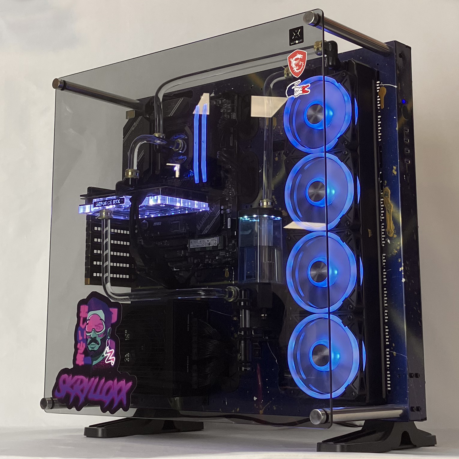 Watercooling custom modding top