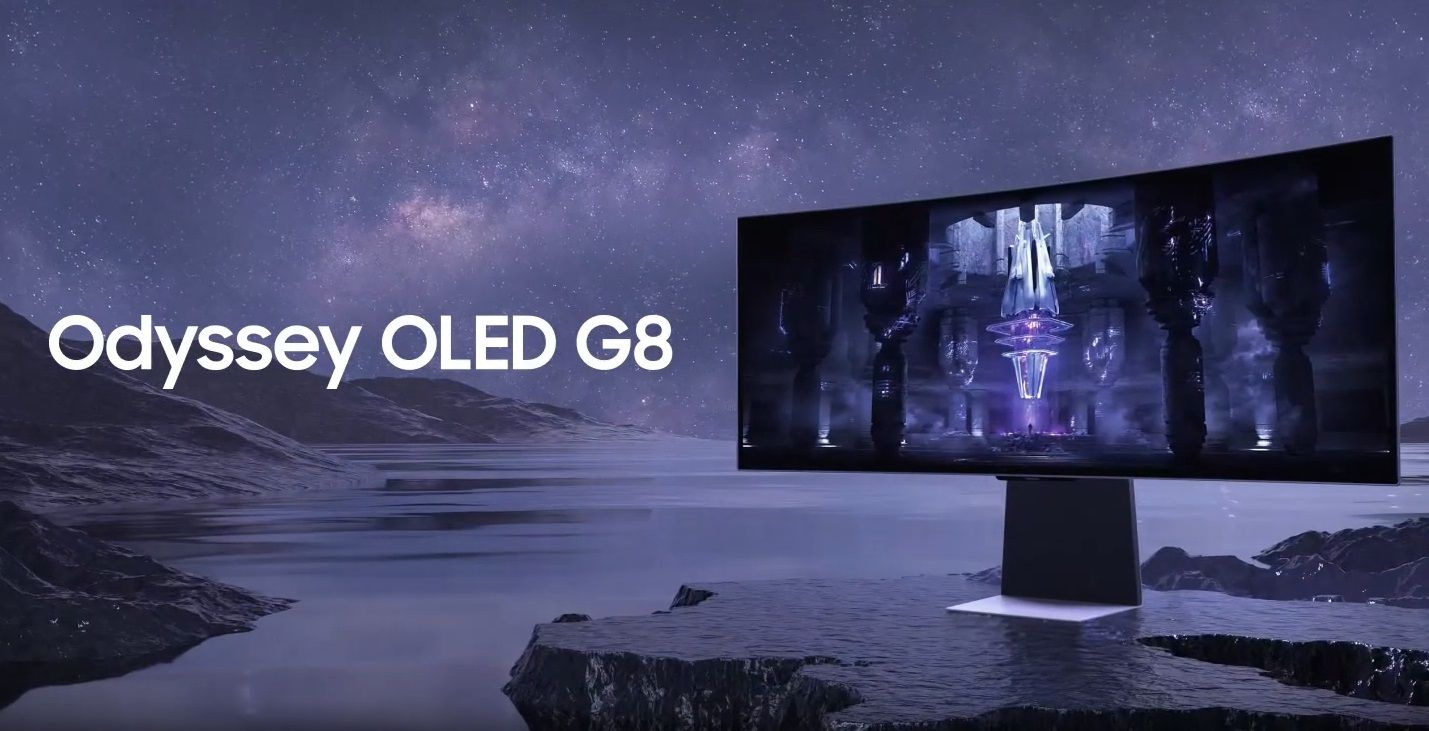 Ecran PC Gamer Samsung ODYSSEY G8 OLED G85SB 34''