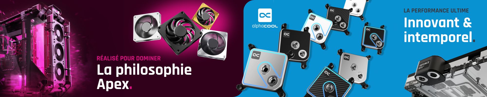 Alphacool bannière Alphacool bannière