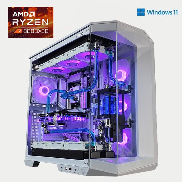 le titan prime pc gamer watercooling custom