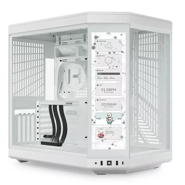 Boitier ATX Hyte 70 Touch Snow White Blanc