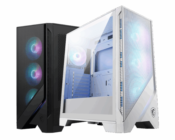 Boitier ATX MSI MAG Forge 320R Airflow blanc