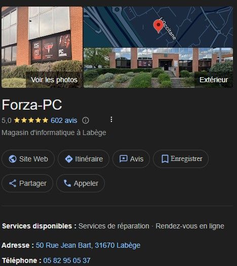 Forza PC avis meilleur assembleur pc gamer