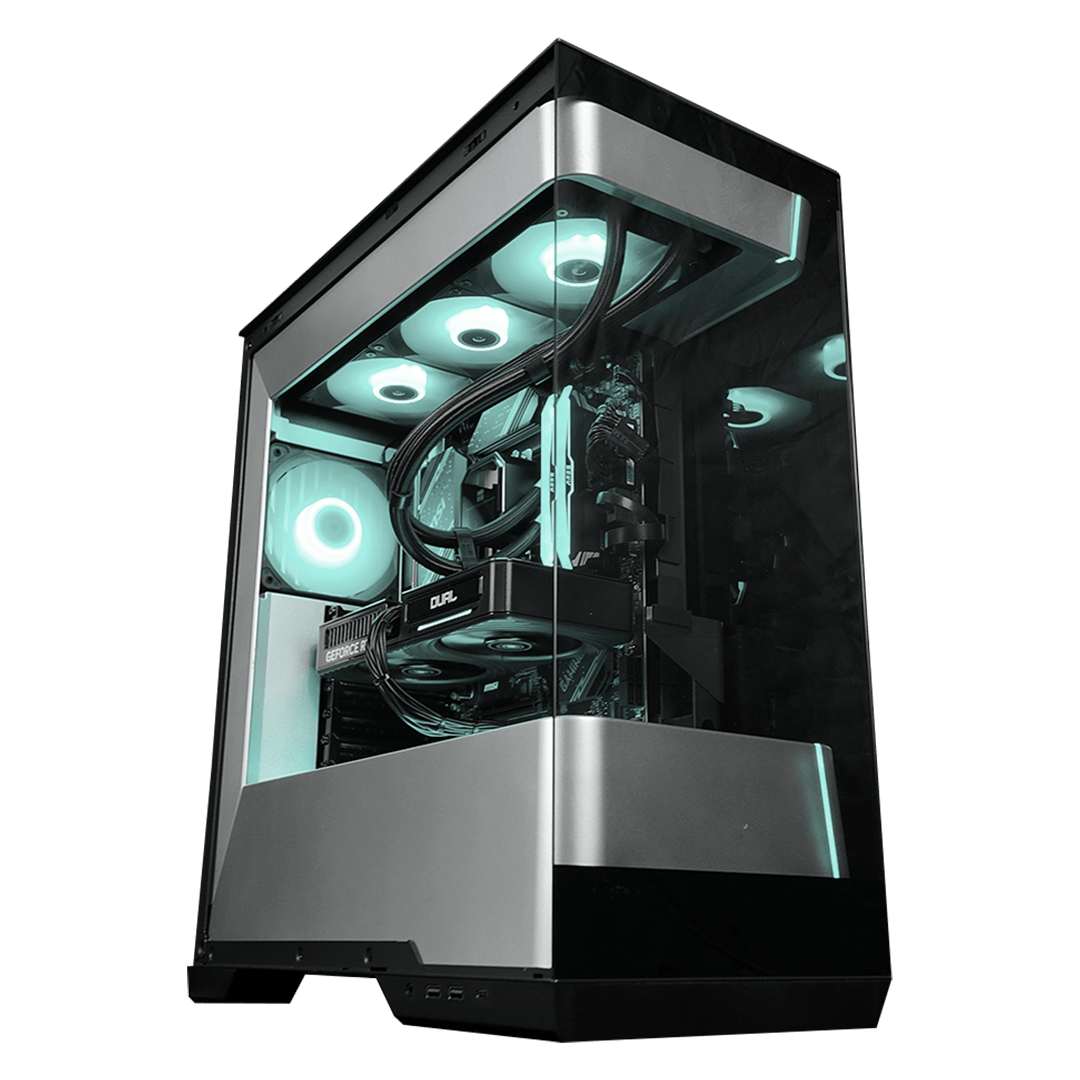 Onyx pc gamer boitier phanteks aquarium RTX 5060ti