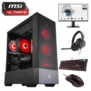 Gamme starter pack gaming pc msi