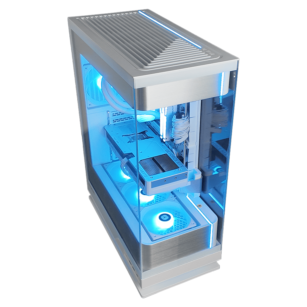 Le snowman pc gamer full white premium