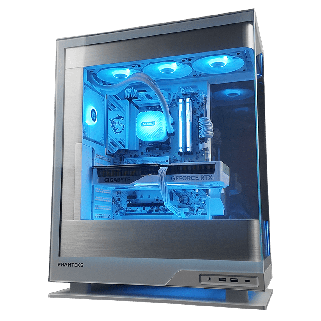 Le snowman pc gamer full white premium