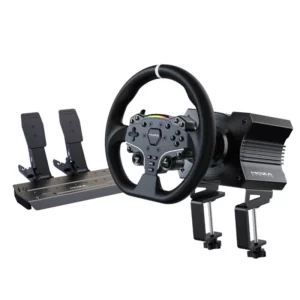 Ensemble de course MOZA R5 (empattement R5 DD, volant ES, pédales SR-P Lite, support de table)