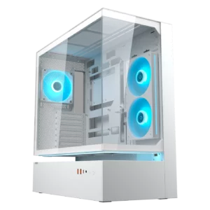 Boitier haut gamme gamer pc gaming Cougar CFV 235 blanc